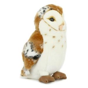 Semo Pluche kerkuil knuffel - 30 cm - Uilen vogels speelgoed