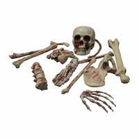 Horror skelet botten met bloed - 200 cm - Halloween geraamte decoratie Horror skelet botten met bloed - 200 cm - Halloween geraamte decoratie