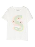 Stella McCartney Kids t-shirt en coton à logo imprimé - Blanc