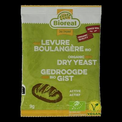 Bioreal Gist gedroogd bio 9 Gram
