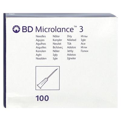 Microlance 3 Naald 18g 1/2 1 Sb 1,2mm 40mm 10 Roze