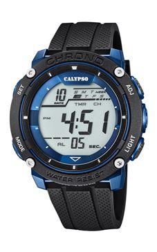 Horlogeband Calypso K5820 Rubber Zwart