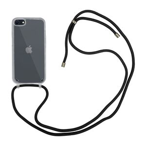 Høyde - iPhone SE (2022 / 2020) / 8 / 7 - Telefoonhoes met koord - Transparant