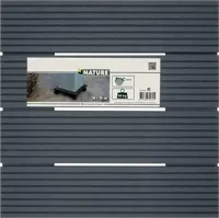 Nature planttrolley wpc h7.5x30x30cm