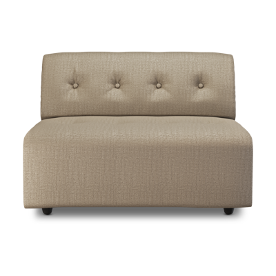 HKliving Vint bank middle 1,5-seat Pure Earth