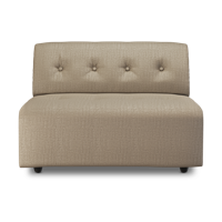 HKliving Vint bank middle 1,5-seat Pure Earth