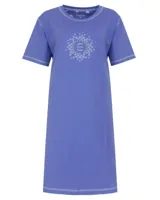 Irresistible dames nachthemd korte mouw - Blauw