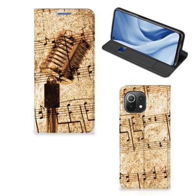 Xiaomi 11 Lite NE 5G | Mi 11 Lite Stand Case Bladmuziek Xiaomi 11 Lite NE 5G | Mi 11 Lite Stand Case Bladmuziek