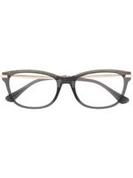 Jimmy Choo Eyewear lunettes de vue à monture carrée - Noir