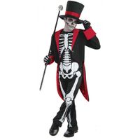 Mr. Bone Jangles kostuum voor kinderen 140 - 8-10 jr  -