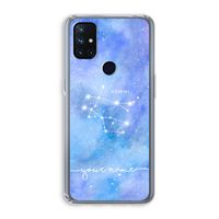 Sterrenbeeld - Licht: OnePlus Nord N10 5G Transparant Hoesje