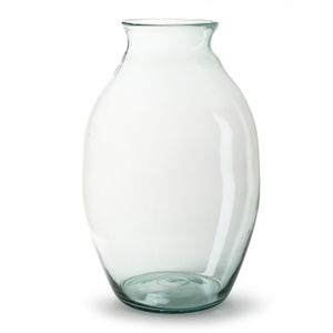 Bloemenvaas - Eco glas transparant - H55 x D36 cm