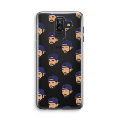 Drake Away: Samsung Galaxy J8 (2018) Transparant Hoesje