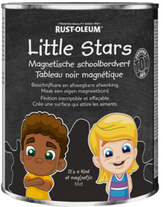 rust-oleum little stars magnetische schoolbordverf 750 ml