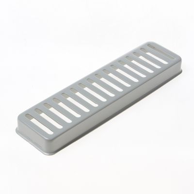 Luchtrooster mop rvs/grijs 218x55