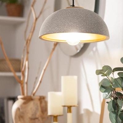 Hanglamp &apos;Beton&apos; rond modern E27 fitting 290mm