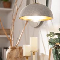 Hanglamp &apos;Beton&apos; rond modern E27 fitting 290mm