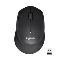 Logitech M330 Silent Plus Draadloze Muis Muis Zwart Logitech M330 Silent Plus Draadloze Muis Muis Zwart