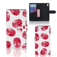 Sony Xperia Z3 | Book Cover | Pink Macarons