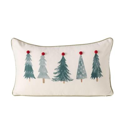 Boltze Home kussen kerstboom 30x50x6cm