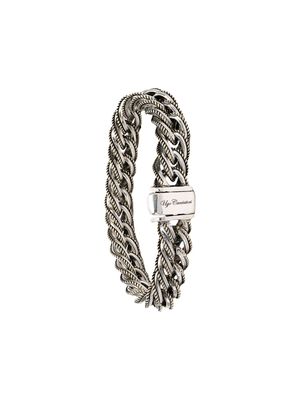 Ugo Cacciatori bracelet à design en chaîne - Argent