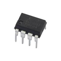 Microchip Technology Embedded microcontroller PDIP-8 8-Bit 10 MHz Aantal I/Os 6 Tube