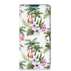 Samsung Galaxy A73 Hoesje maken Flamingo Palms