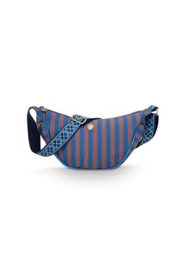 Pip Studio Freya Schoudertas Streep Blauw