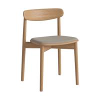 Bolia Merge eetkamerstoel Soil Sand geolied eiken