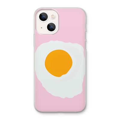 Sunny side up: iPhone 13 Transparant Hoesje