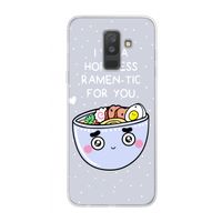 I'm A Hopeless Ramen-Tic For You: Samsung Galaxy A6 Plus (2018) Transparant Hoesje