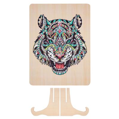 Creative Craft Group Unieke houten puzzel tijger, 130st.