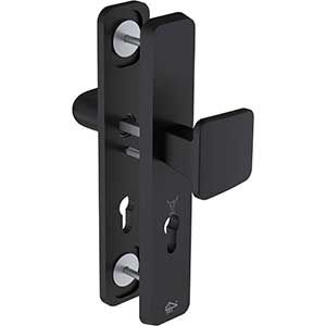 M&C deurbeslag knop/kruk - ergonomisch en veilig ontwerp zwart
