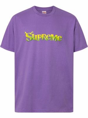 Supreme x Shrek t-shirt imprimé - Violet