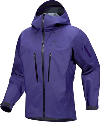 Arcteryx Alpha SV Hardshell Jas Heren Soulsonic/Black L