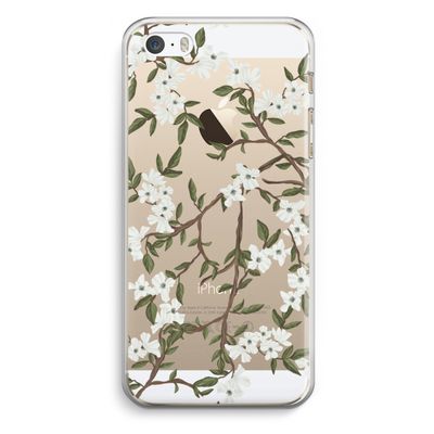 Blossoming spring: iPhone 5 / 5S / SE Transparant Hoesje