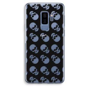 Musketon Skulls: Samsung Galaxy S9 Plus Transparant Hoesje