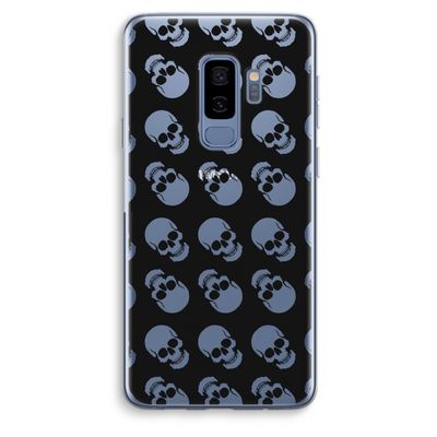 Musketon Skulls: Samsung Galaxy S9 Plus Transparant Hoesje