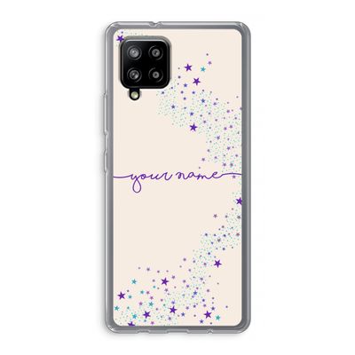 Sterren: Samsung Galaxy A42 5G Transparant Hoesje