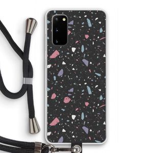 Terrazzo N°16: Samsung Galaxy S20 Transparant Hoesje met koord