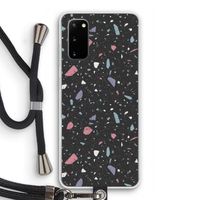 Terrazzo N°16: Samsung Galaxy S20 Transparant Hoesje met koord