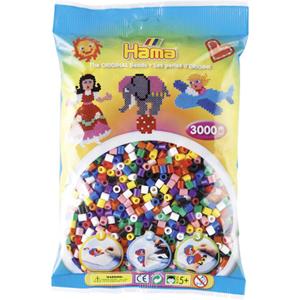 Hama strijkkralenmix standaard (201-00), 3000st.