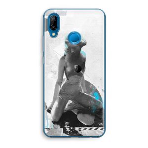 I will not feel a thing: Huawei P20 Lite Transparant Hoesje