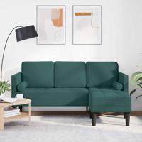 Bankstel Donkergroen 173 x 131 x 67 cm Stof