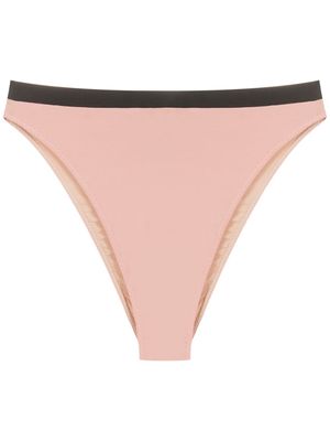 Clube Bossa bas de bikini Arko à bordure contrastante - Rose