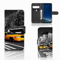 Samsung Galaxy S8 | Flip Cover | New York Taxi