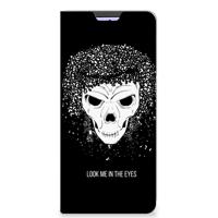 Mobiel BookCase Xiaomi Redmi Note 10 Pro Skull Hair - thumbnail