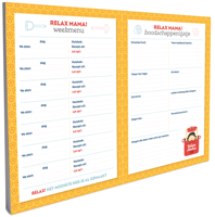 Relax Mama Maaltijdplanner