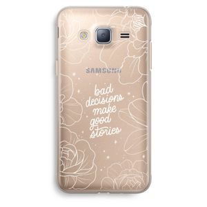 Good stories: Samsung Galaxy J3 (2016) Transparant Hoesje