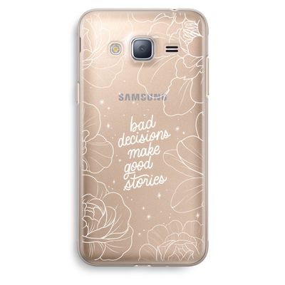 Good stories: Samsung Galaxy J3 (2016) Transparant Hoesje